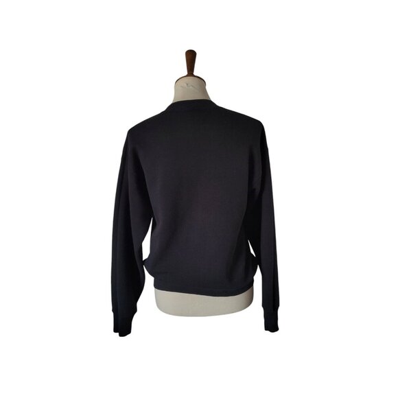 Vintage 1994 Oakland Raiders Sweatshirt Black Crewneck‎ Size M - Picture 5 of 7